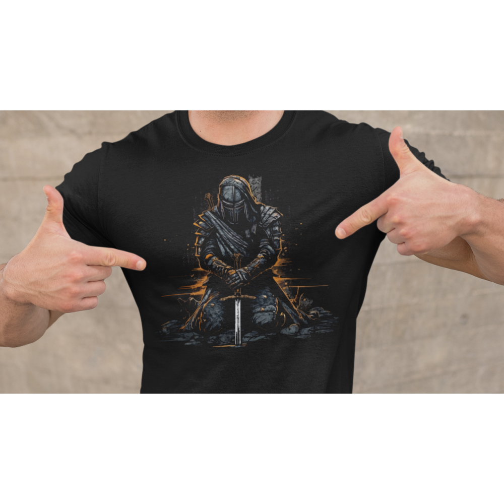 Black sword man