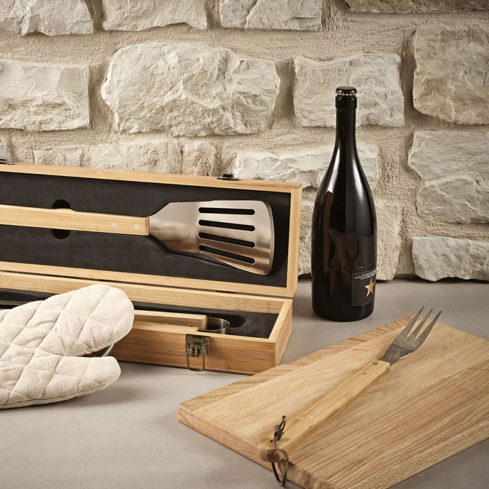 TURNER - Barbecue Set Bamboo