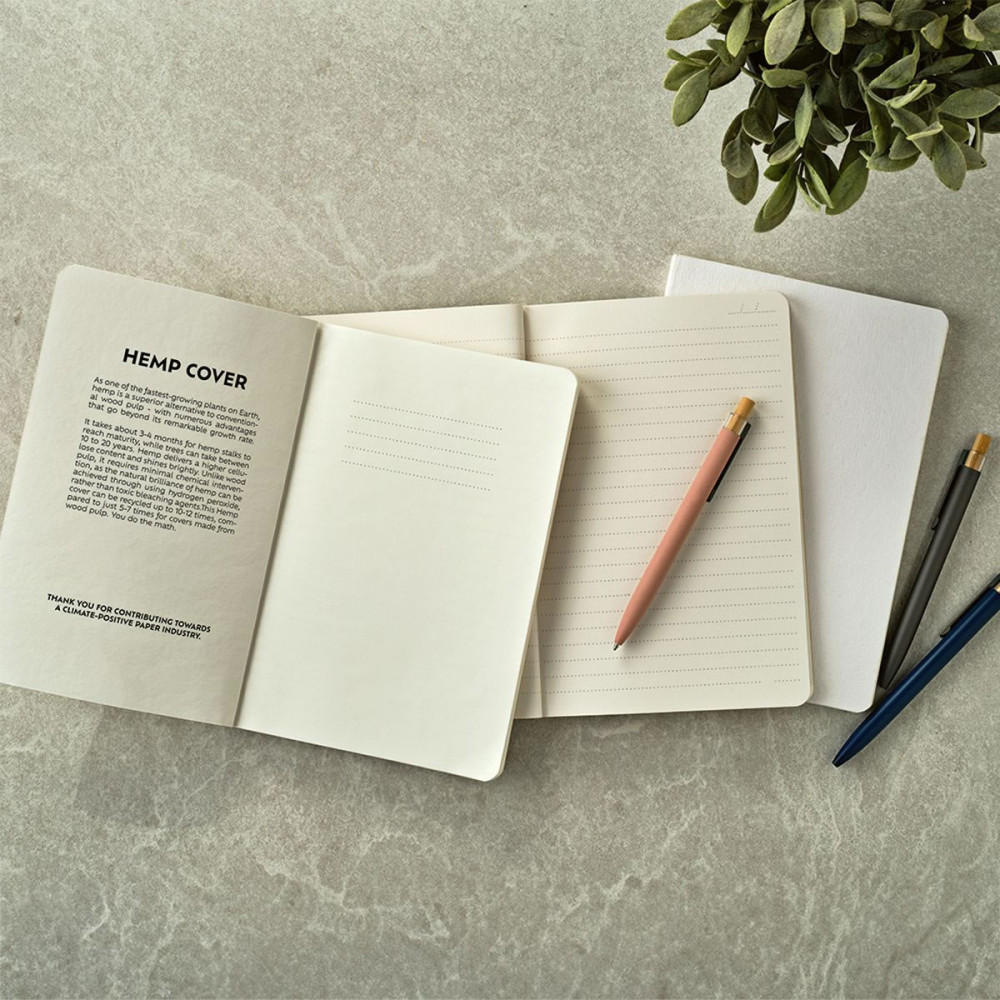 AUSTEN - Notebook A5 SunHemp Paper 80 gsm