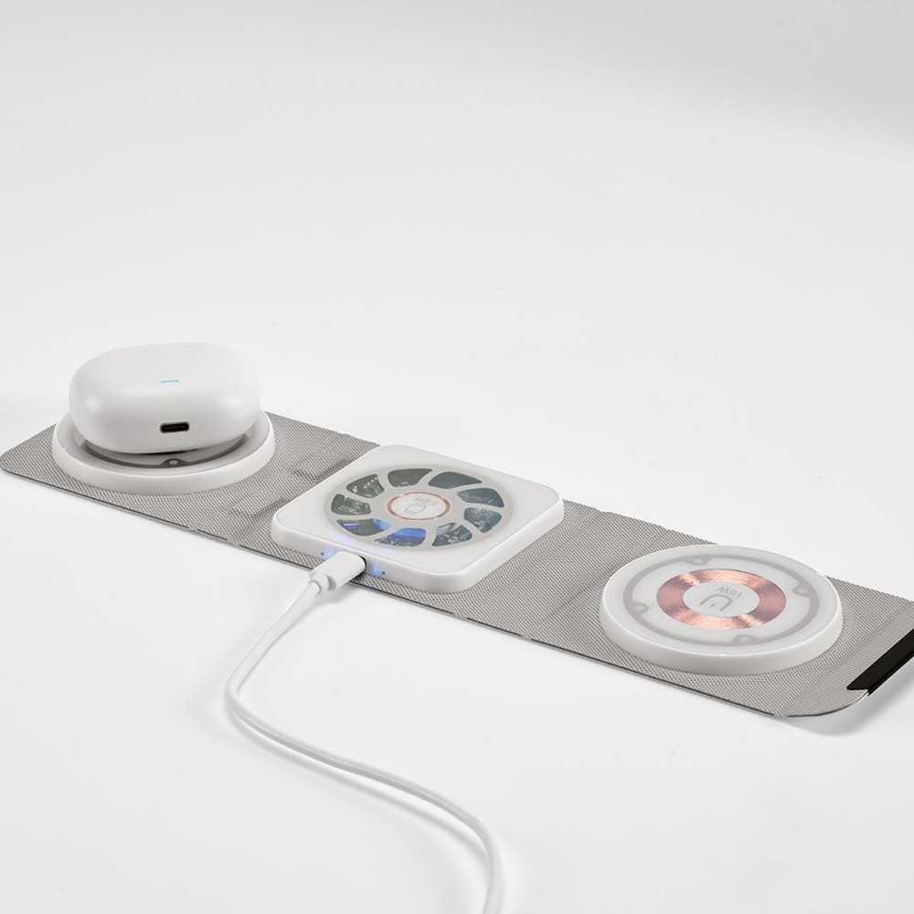 LINNAEUS - Wireless Charger Recycled PU 15W