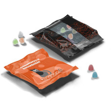 GUMMIES BAG XL - Jelly candy mix bag, 90 x 110 mm