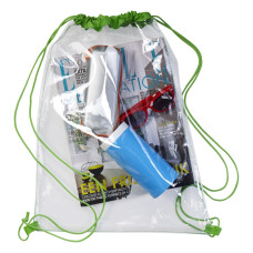 KIKI - PVC drawstring backpack