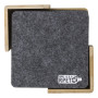 LAWRENCE - rPET felt coaster set LAWRENCE - rPET felt coaster set