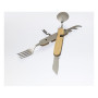 AINSLEY - Bamboo multifunctional cutlery set