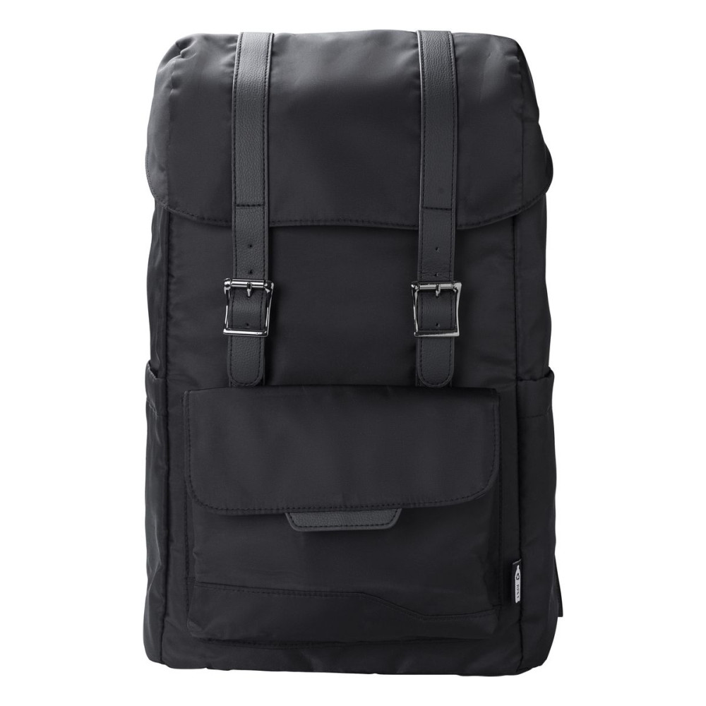 MARLOWE - rPET (290T) polyester twill flap backpack