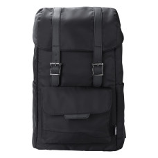 MARLOWE - rPET (290T) polyester twill flap backpack