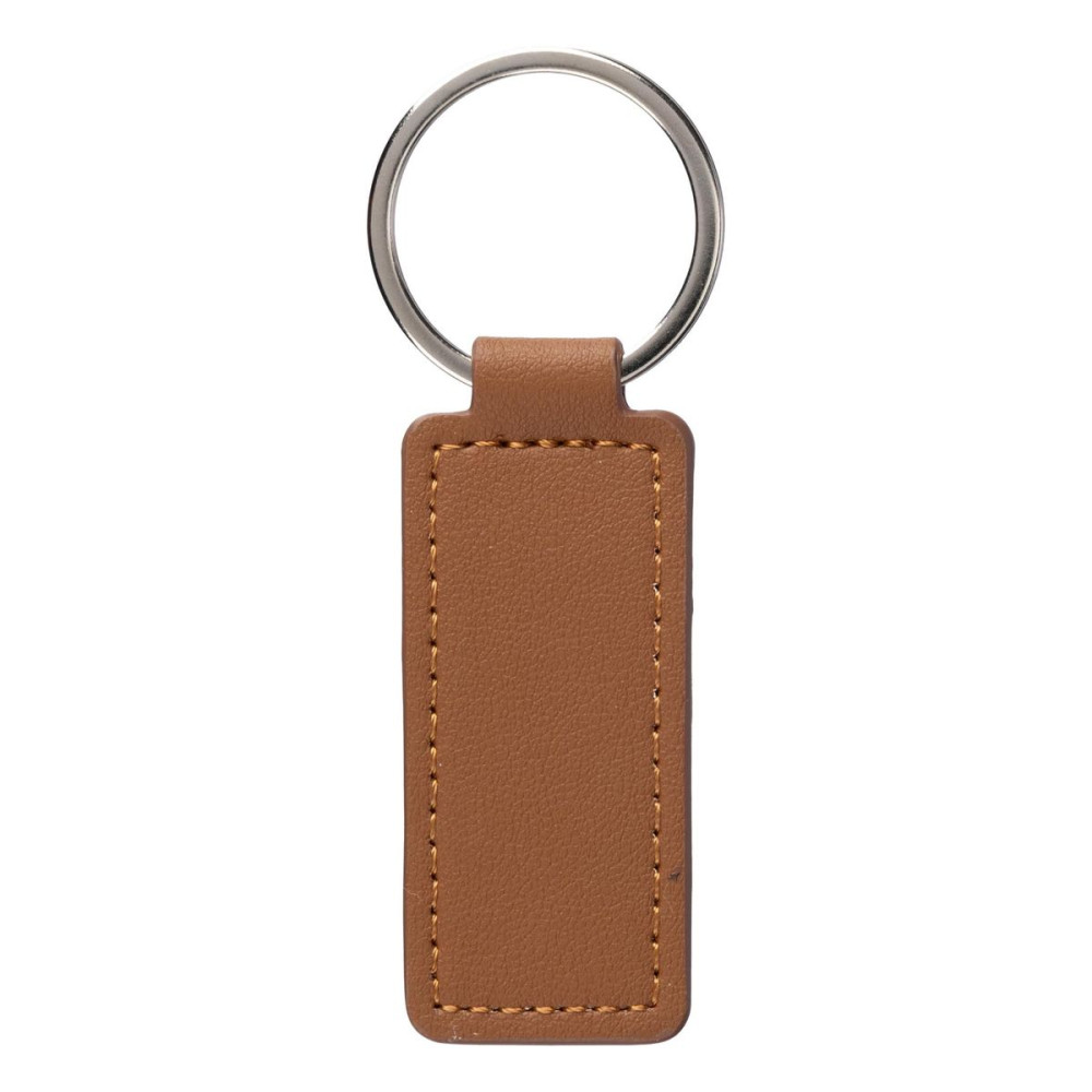 SABRINA - Apple leather and PU keychain