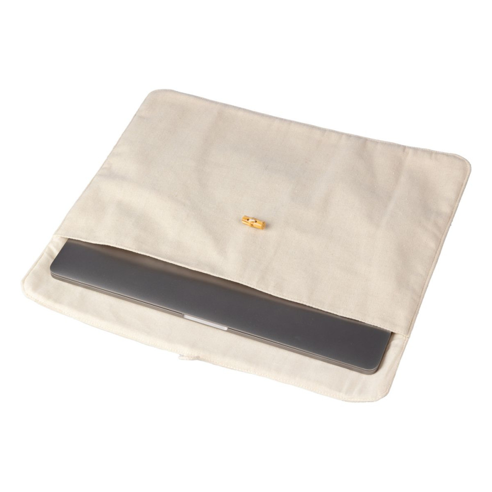 DIRK - Cotton (220 gr/m2) laptop pouch
