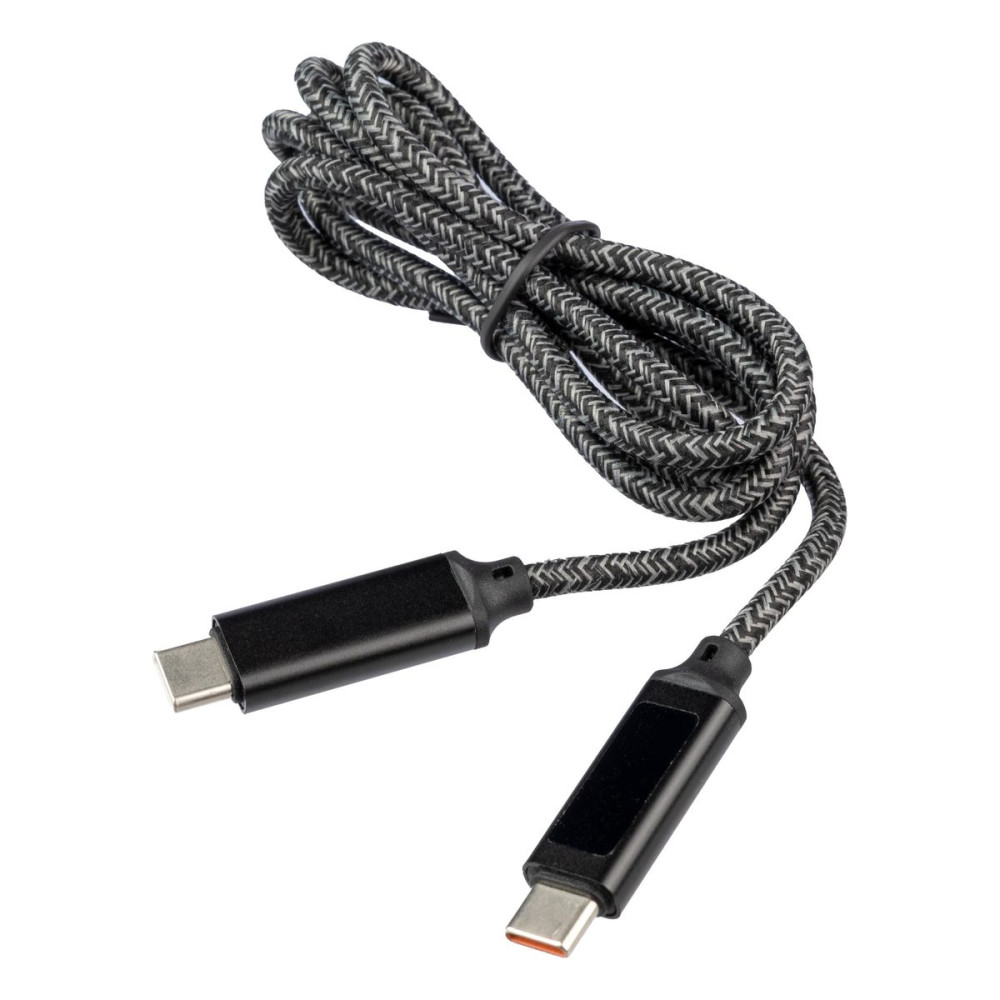 CLAUDIA - Nylon fabric charging cable 65W