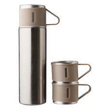 HERBERT - Stainless steel double walled bottle set (420 ml)