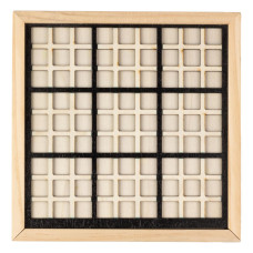 CHRISTA - Wooden sudoku game