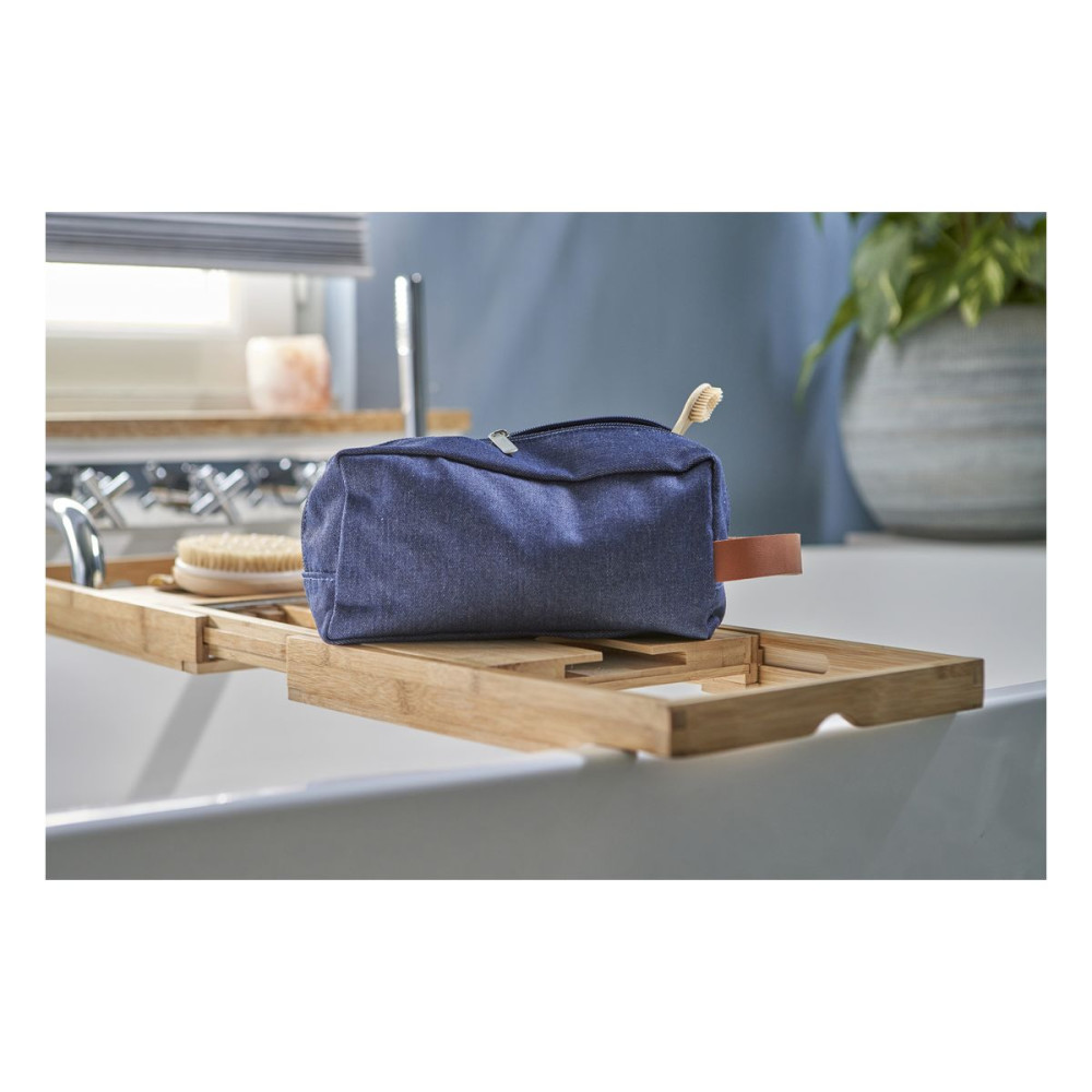 MARIANNE - Denim cosmetic bag