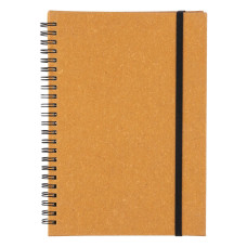 EGON - Recycled leather notebook A5