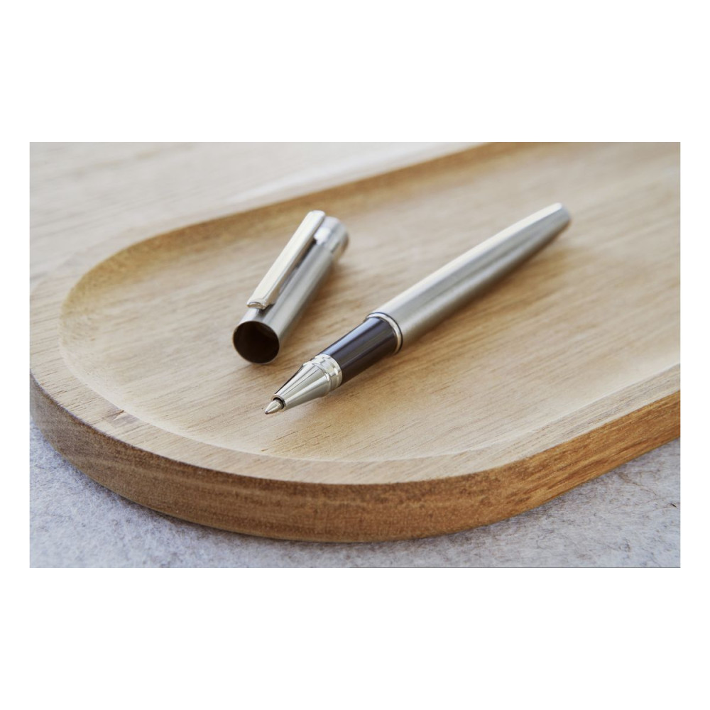 ROLLERBALL - Recycled stainless steel writing set Fritz