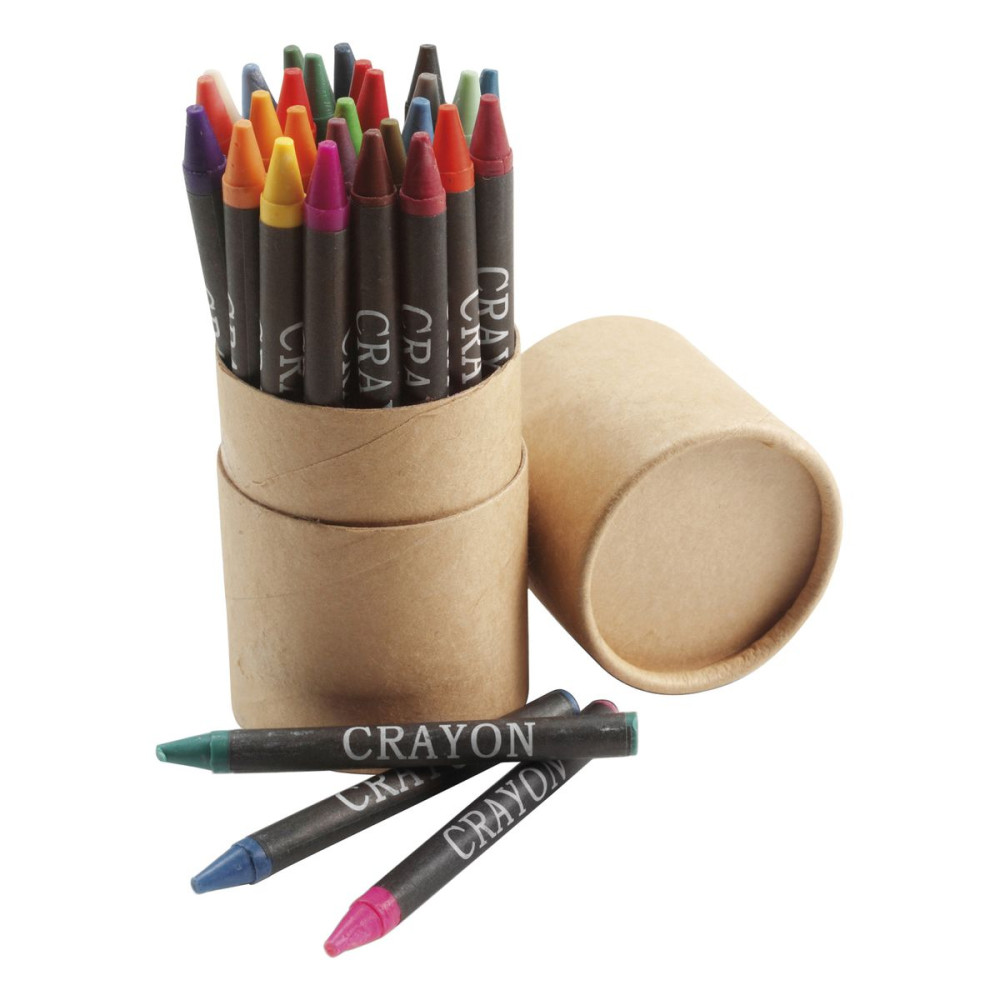 GABRIELLE - Cardboard tube with crayons