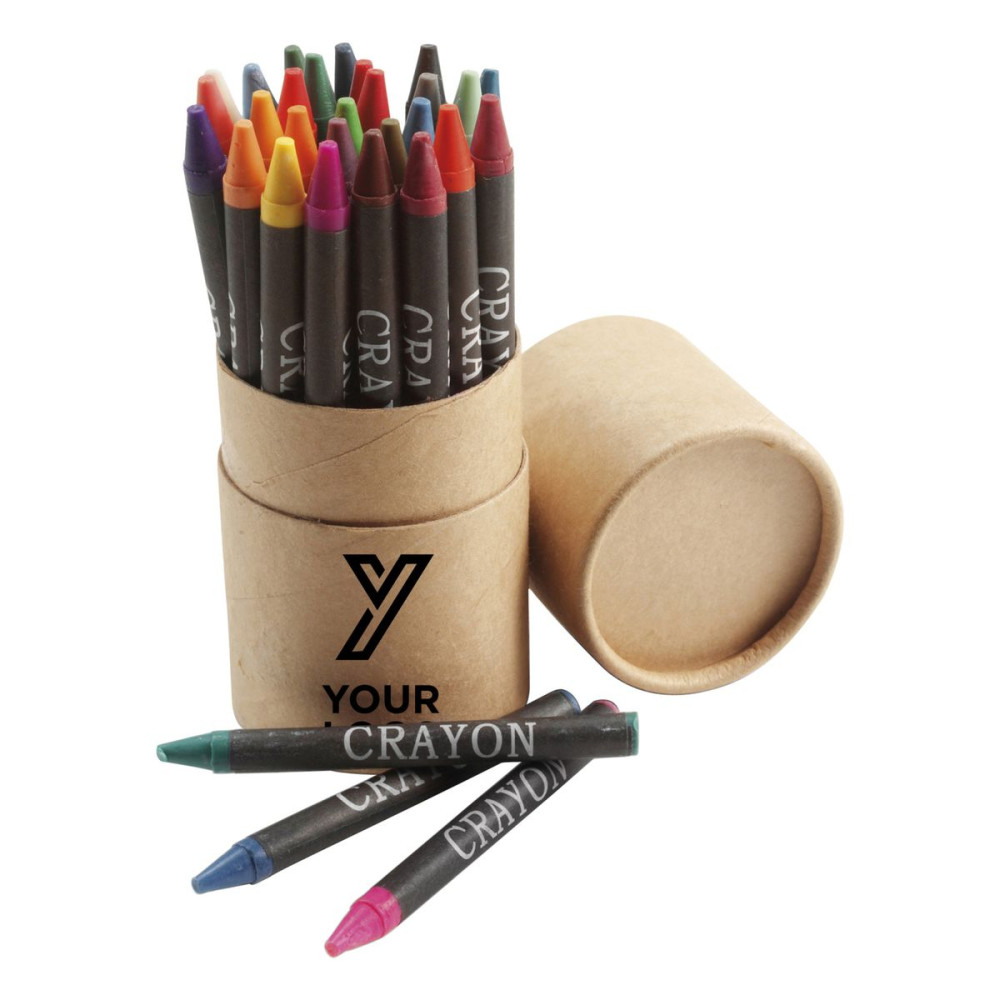 GABRIELLE - Cardboard tube with crayons