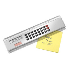 HEATHER - ABS ruler with calculator