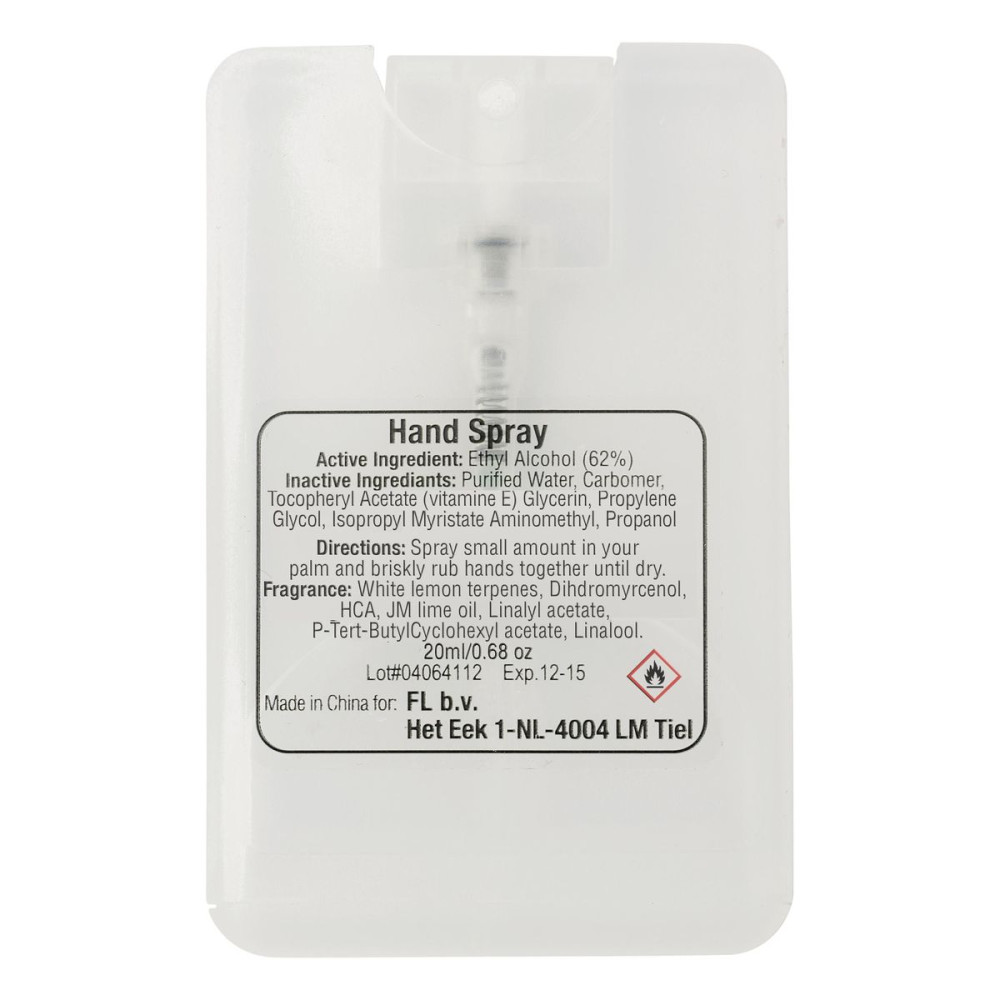 CREDITCLEAN - Hand cleansing spray
