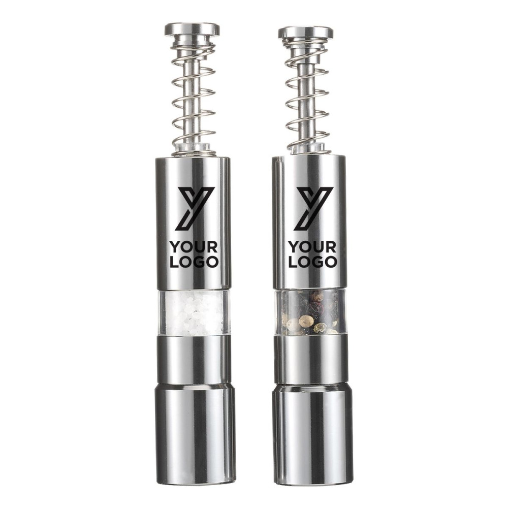 ANNALENA - Stainless steel salt and pepper mill