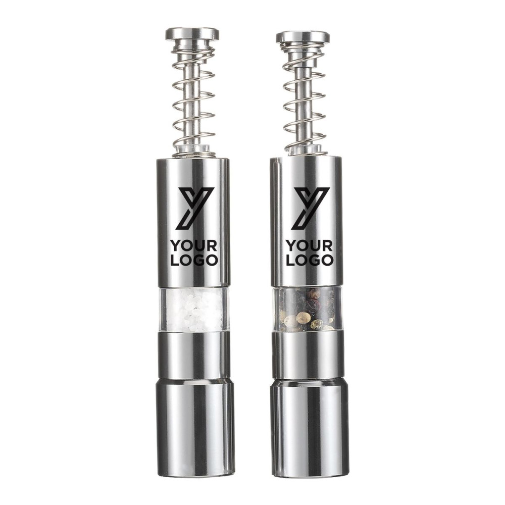 ANNALENA - Stainless steel salt and pepper mill