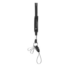 ARIEL - Polyester (300D) lanyard with PVC badge