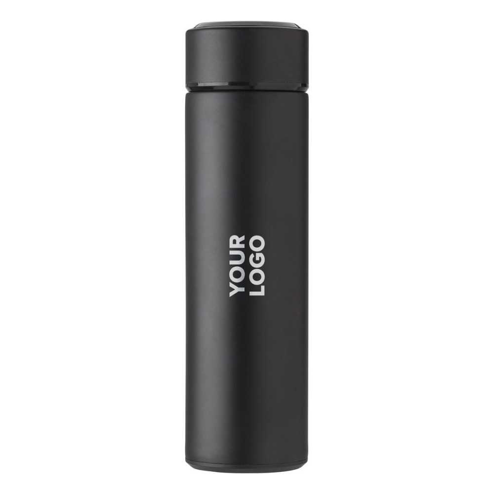 FATIMA - Stainless steel thermos bottle (450 ml) with LED display