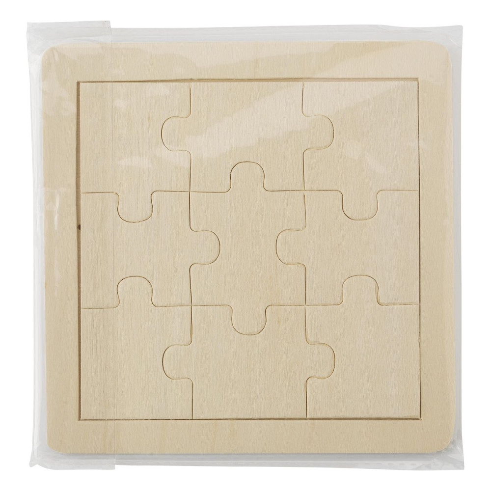ALVARO - Wooden nine piece puzzle