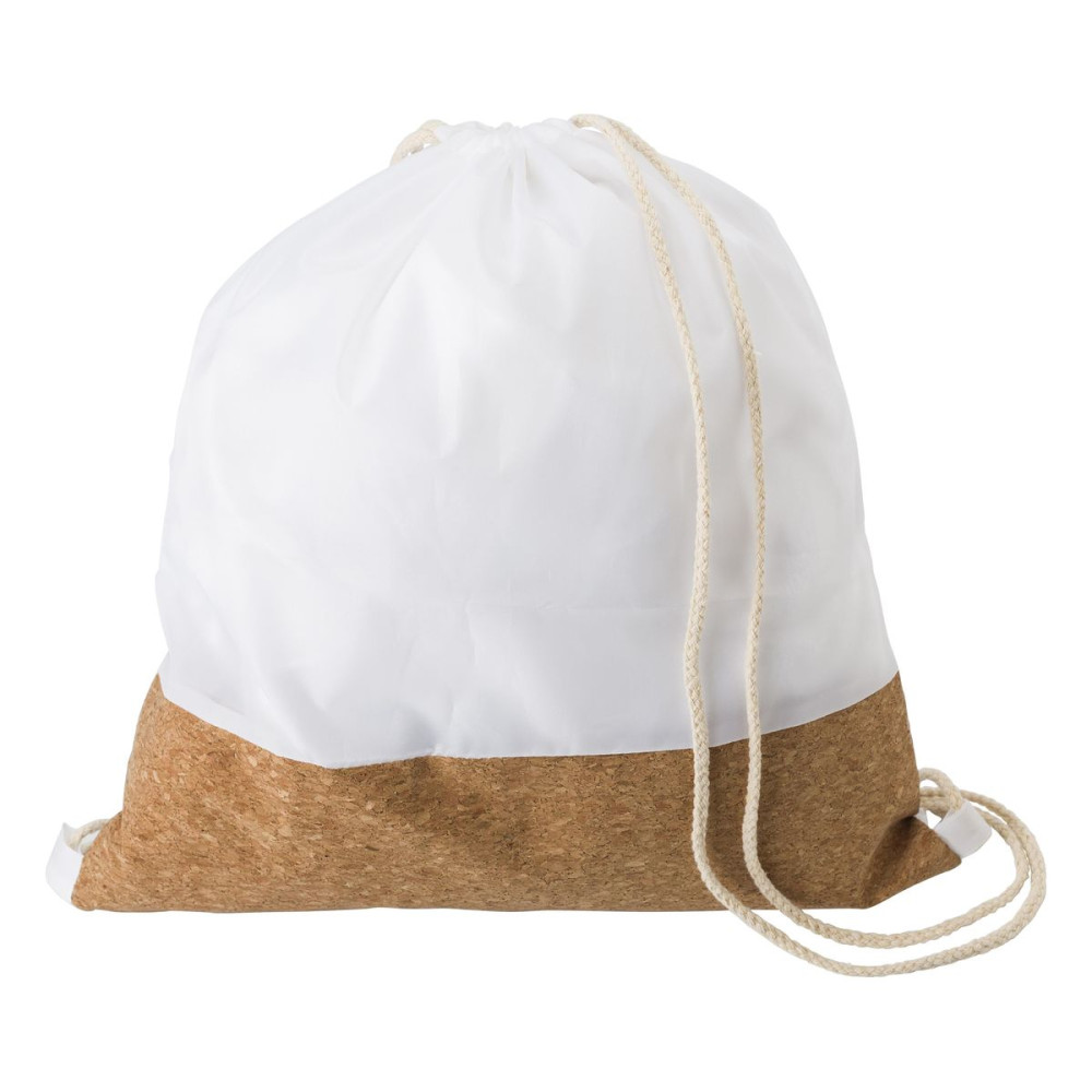 ELODIE - rPET and cork drawstring backpack