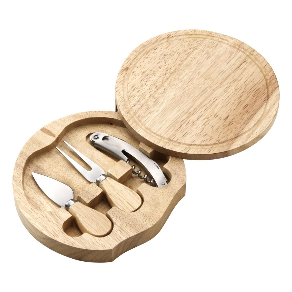 BELLAMY - Wooden cheese plate set