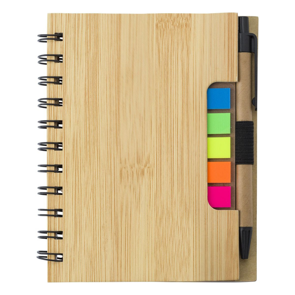 NIALL - Wire bound notebook with ballpen