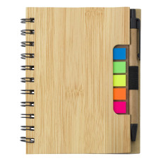 NIALL - Wire bound notebook with ballpen