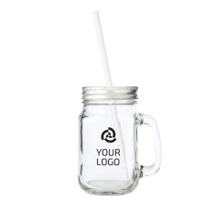 SAKINA - Glass mason jar