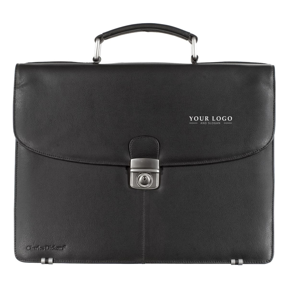 SHIA - Leather Charles Dickens® briefcase