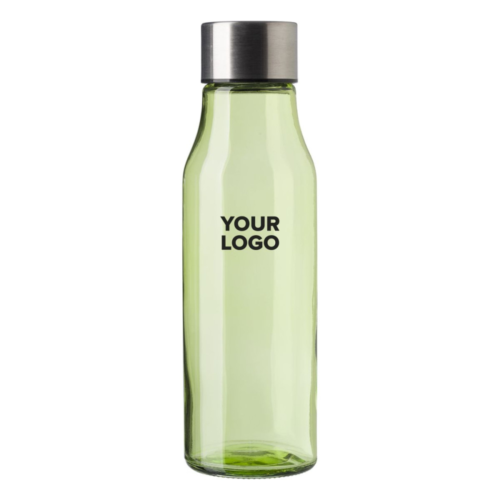 ANDREI - Glass and stainless steel bottle (500 ml)