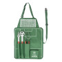CHRISTINA - Nylon (600D) apron with barbecue set CHRISTINA - Nylon (600D) apron with barbecue set