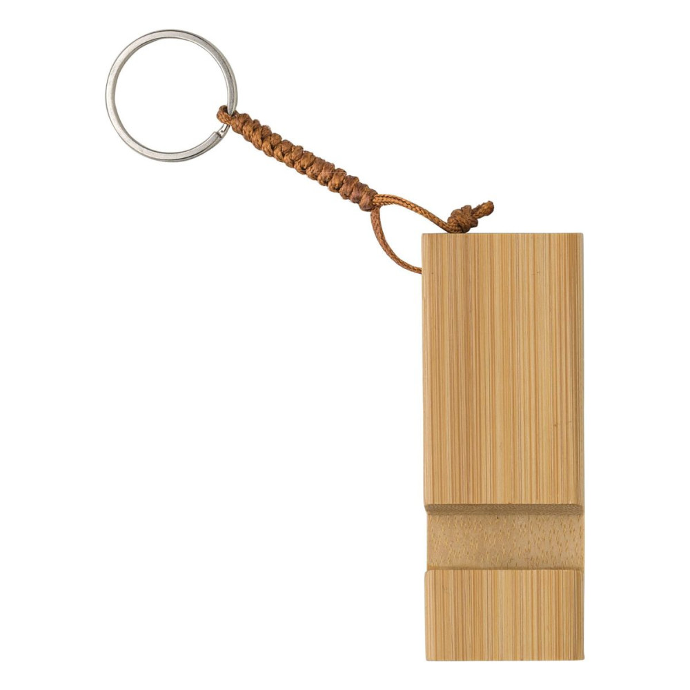 KIAN - Bamboo key chain phone stand