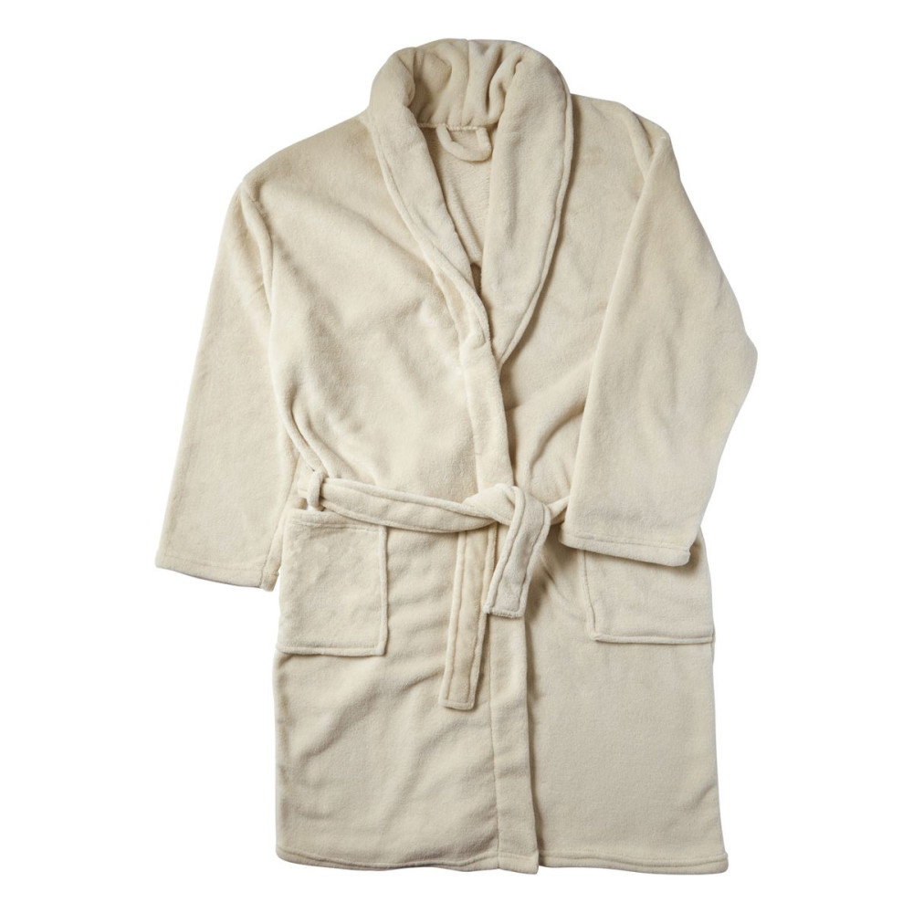 DEREK - Fleece (210 gr/m²) bathrobe