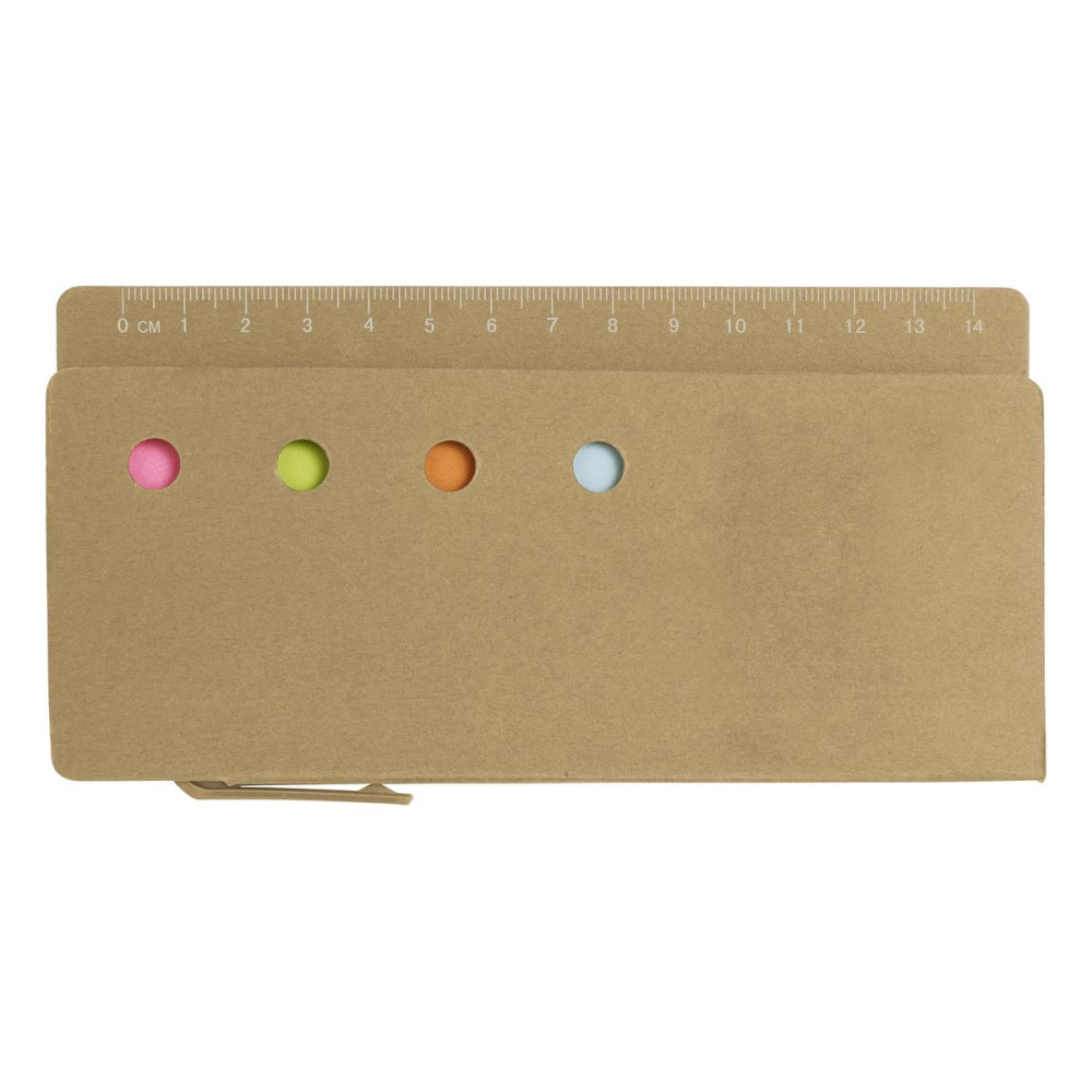 RIVA - Cardboard memo holder with ruler