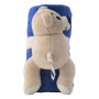 OWEN - Plush toy bear with fleece blanket OWEN - Plush toy bear with fleece blanket