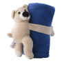OWEN - Plush toy bear with fleece blanket OWEN - Plush toy bear with fleece blanket