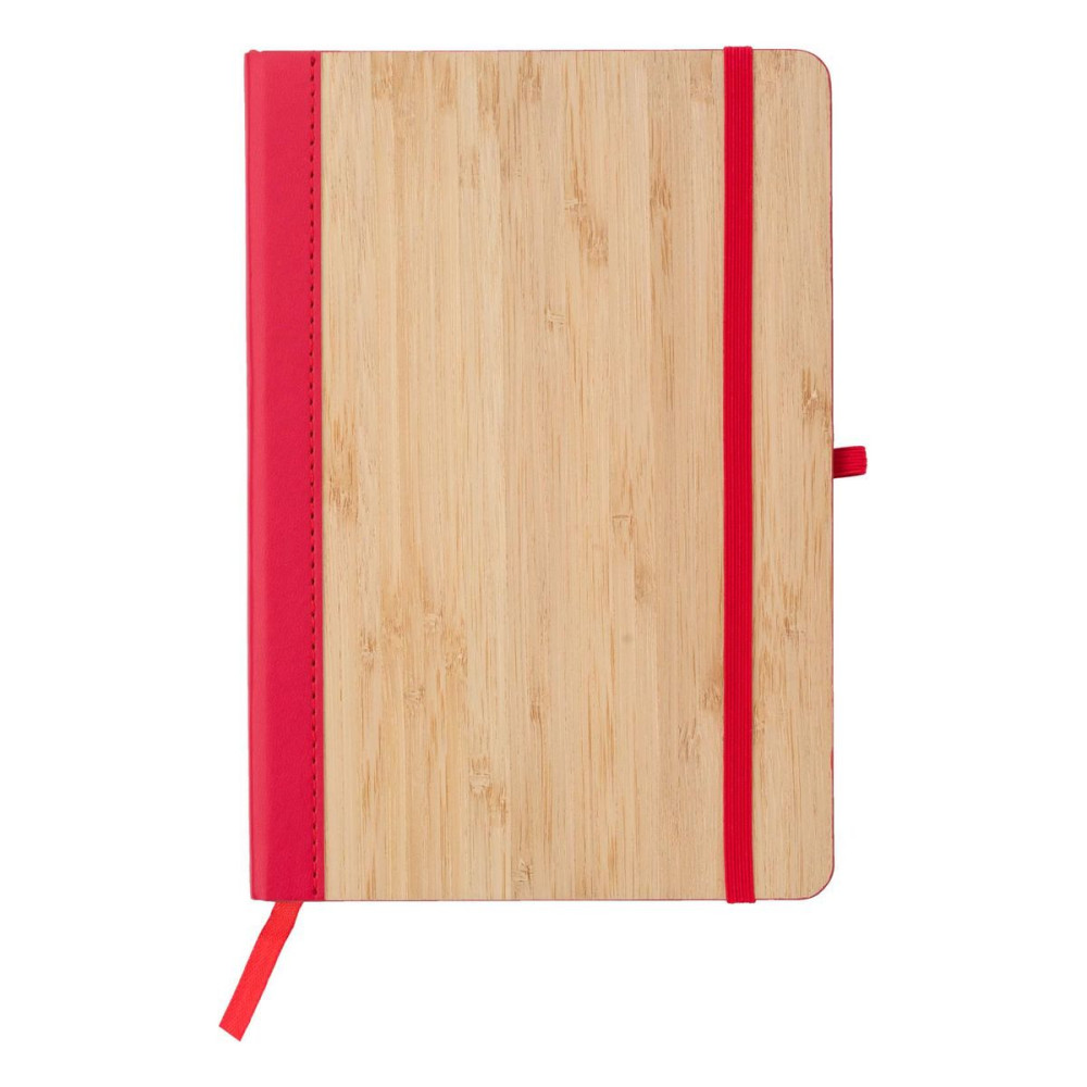 DORITA - PU and bamboo notebook