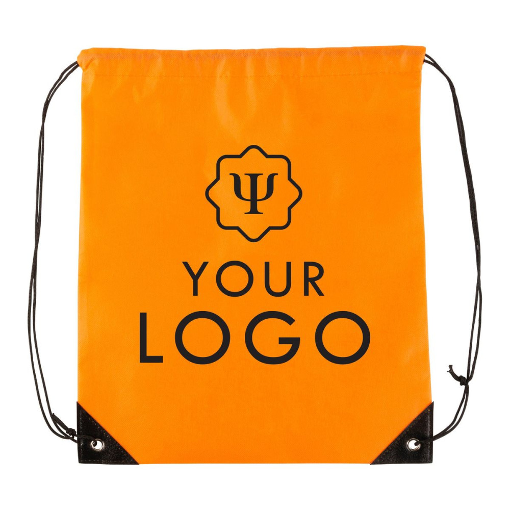 NATHALIE - Nonwoven (80 gr/m²) drawstring backpack