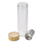 VICENTE - Bamboo and glass double walled bottle VICENTE - Bamboo and glass double walled bottle