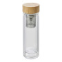 VICENTE - Bamboo and glass double walled bottle VICENTE - Bamboo and glass double walled bottle