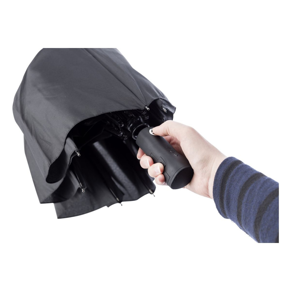 AMISHA - Pongee (190T) umbrella with speaker