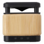 NOVA - Bamboo and ABS wireless speaker and charger NOVA - Bamboo and ABS wireless speaker and charger