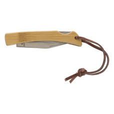 BECKETT - Stainless steel and bamboo foldable knife