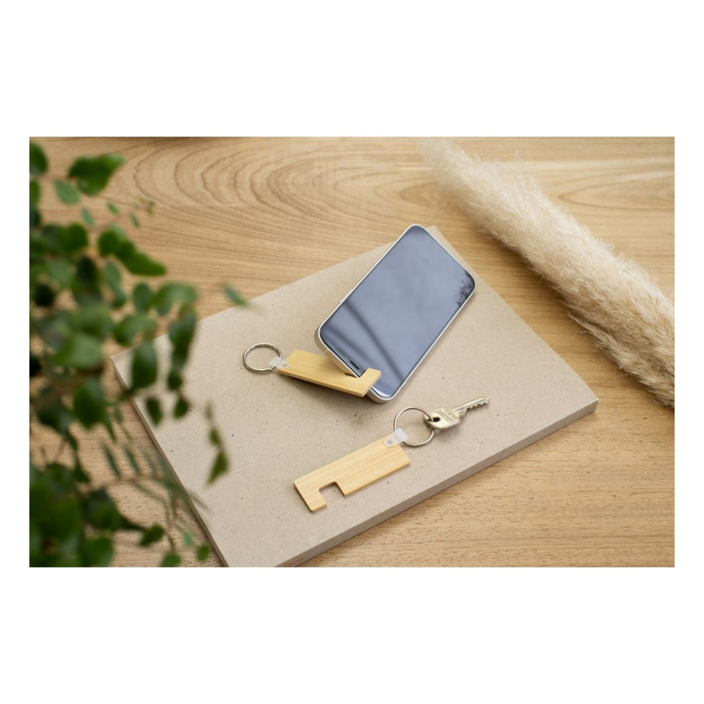 ORLANDO - Bamboo key holder with phone holder
