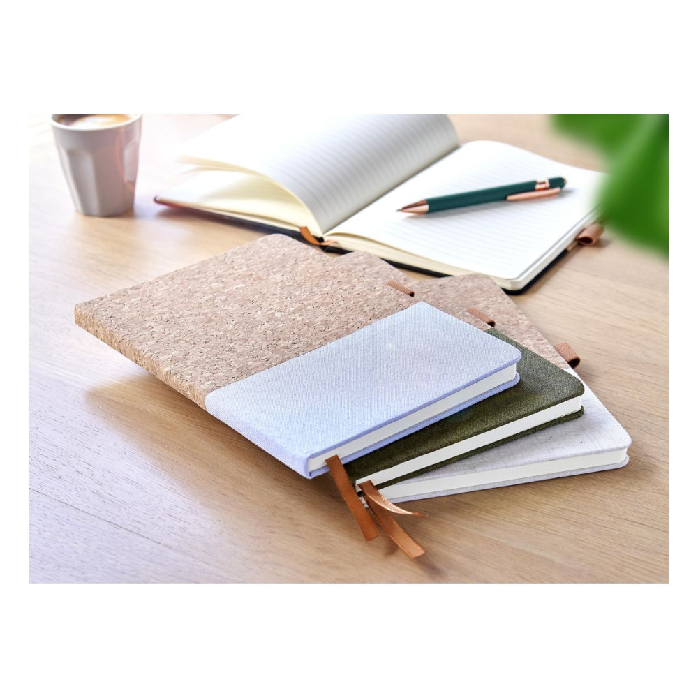 TREVOR - Cork and cotton notebook