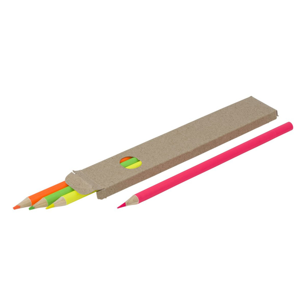 KADEN - Wooden highlighter pencil set